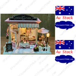 DIY Miniature House 3D Model Kit - Chocolate Shop