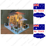 DIY Miniature House 3D Model Kit - Chocolate Shop